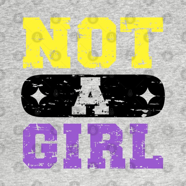 Not A Girl | Enby by PrinceSnoozy